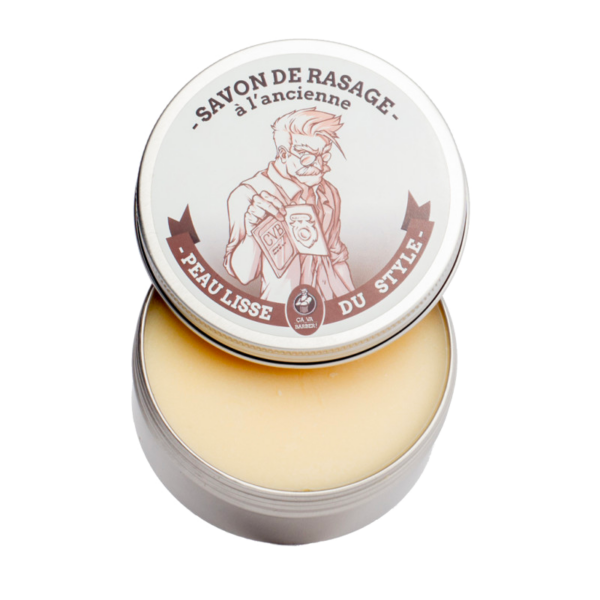 savon rasage mousse raser homme bio